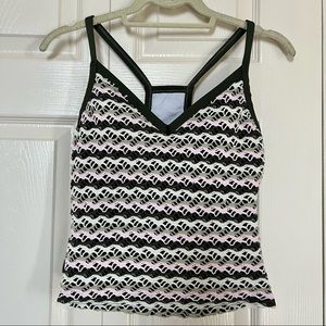 Anne Cole Crochet Racerback Tankini Swim Top